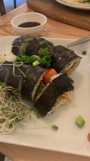 sushi  at Wypas in Poznan