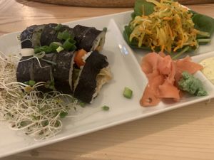 japanese plate at Wypas in Poznan