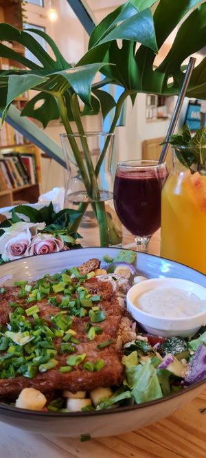 Cesar salad at Wypas in Poznan