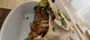 Turkish plate at Wypas in Poznan