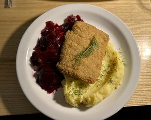 Polish plate (without pickles) #Veganuary at Wypas in Poznan