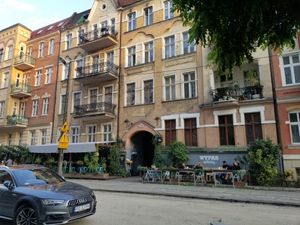 Outside patuo at Wypas in Poznan