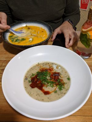 zurek i zupa koreanska at Wypas in Poznan