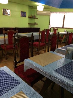 Inside at Kusum Indian Restaurant in Kobe