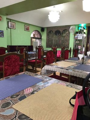 Seating at Kusum Indian Restaurant in Kobe