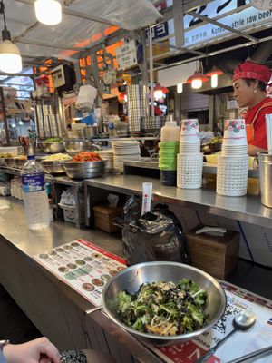   at Vegan Seoul Market Food Tour  in Seoul