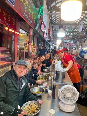 Delicious Bibimpapa   at Vegan Seoul Market Food Tour  in Seoul