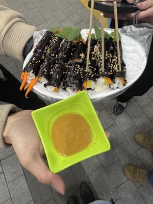   at Vegan Seoul Market Food Tour  in Seoul