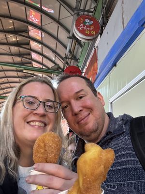   at Vegan Seoul Market Food Tour  in Seoul