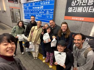  at Vegan Seoul Market Food Tour  in Seoul