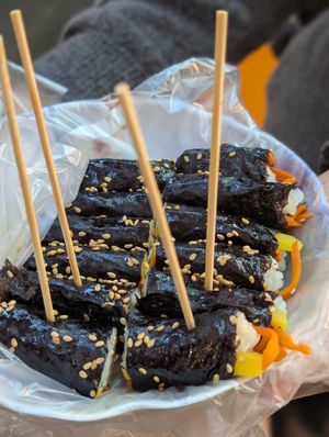  at Vegan Seoul Market Food Tour  in Seoul