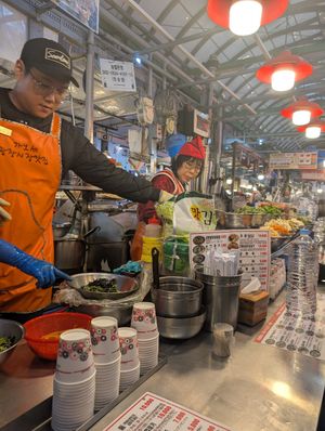  at Vegan Seoul Market Food Tour  in Seoul