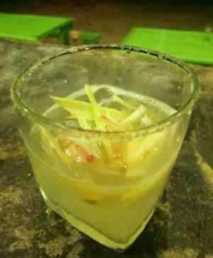 lemongrass margarita at Time for Lime in Koh Lanta