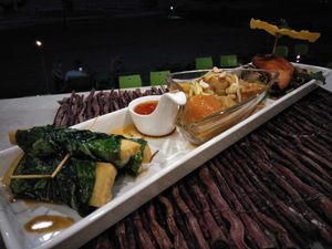 Vegan set menu at Time for Lime in Koh Lanta