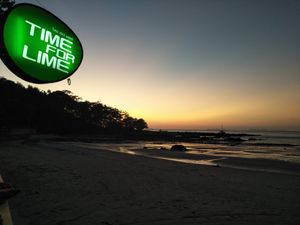 Beach location at Time for Lime in Koh Lanta