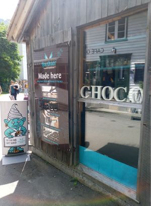 "Oompa Troll" at Geiranger Sjokolade Fjordnær in Møre Og Romsdal