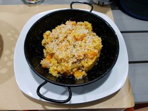 risotto at Racimo16 in Gran Canaria