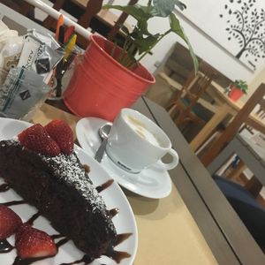 Chocolate Vegan Cake!!! at Racimo16 in Gran Canaria