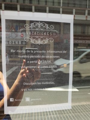 currently closed at Racimo16 in Gran Canaria