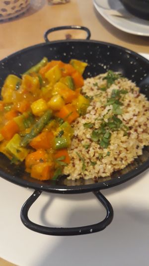 Quinoa con verduraa at Racimo16 in Gran Canaria