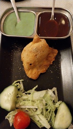 Samosa at Haweli House in Paris