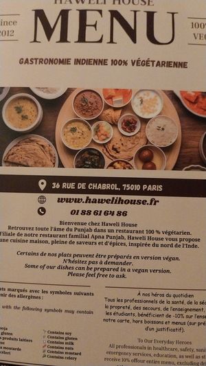  at Haweli House in Paris