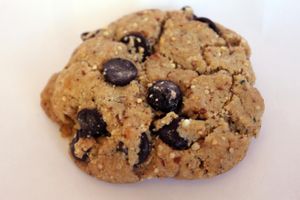 Toasted Quinoa and Hemp Vegan Chocolate Chip Cookie at Sugar Beak Bakery in Irvine