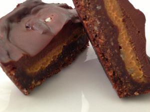 Vegan & Gluten-Free Salted Caramel Sweet Potato Chocolate Tartlet at Sugar Beak Bakery in Irvine