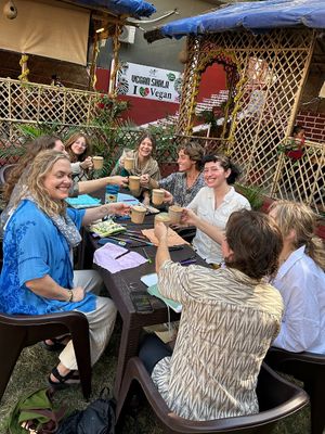  at Vegan Shala Cafe in Rishikesh