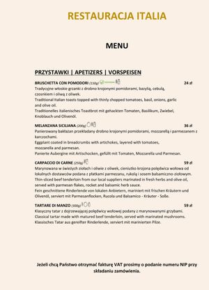  at Restauracja Italia in Województwo Wielkopolskie