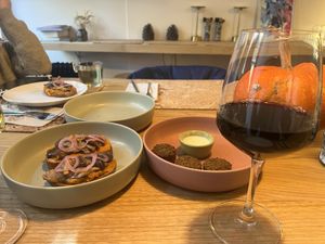   at A Mesa - Tasca Vegetariana in Guimaraes