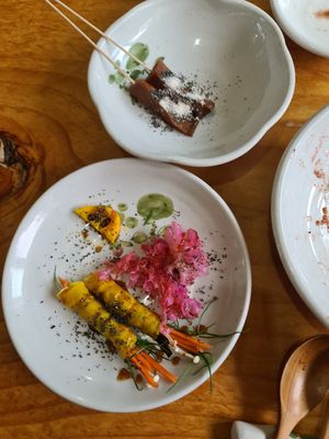 Variations of mushrooms at Baru in Gyeongju