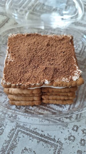 El tiramisú está delicioso 👌🏻👌🏻👌🏻 at Plant Neta Cafe in Puebla