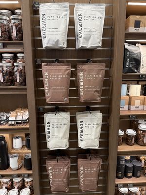 Vegan Protein Powderr  at Erewhon Market in Manhattan Beach