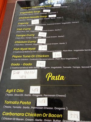  at TAT'S Food in Penida Island