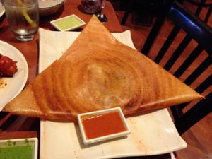 Mysore Masala Dosa at Karaikudi Palace in Scottsdale