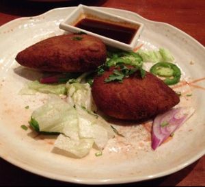 Vegetable Cutlet at Karaikudi Palace in Scottsdale