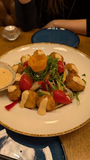 Tofu salad at Vevi - Kaiserstrasse in Vienna