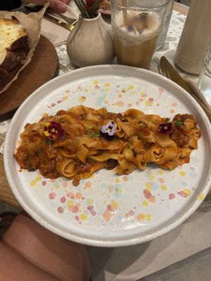Vegan Bolognese   at Brunch & Cake in Barcelona