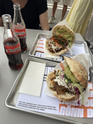 Döner  at Mit&Ohne  in St Gallen