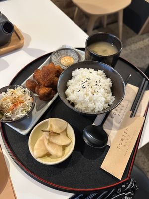Karaage set at Towzen - Sydney in Sydney