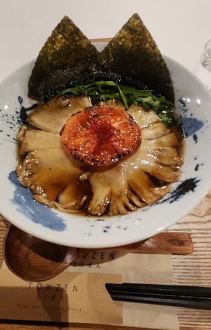 Mushroom shoyu ramen at Towzen - Sydney in Sydney