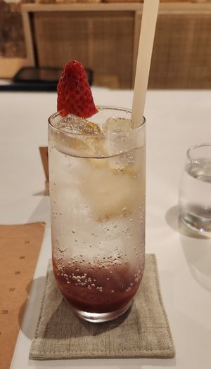 Sparkling strawberry at Towzen - Sydney in Sydney