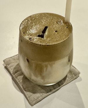 Iced Premium Houjicha Latte  at Towzen - Sydney in Sydney
