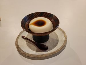 Soy milk pudding at Towzen - Sydney in Sydney