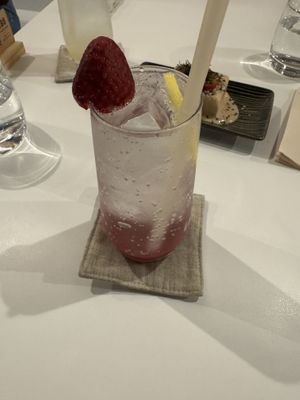 Strawberry sparkling  at Towzen - Sydney in Sydney