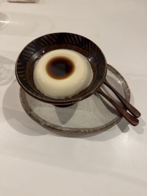 Japanese soymylk pudding  at Towzen - Sydney in Sydney