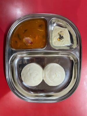 Idli, Sambar, Coconut Chutney at YOUSAI in Tsukuba