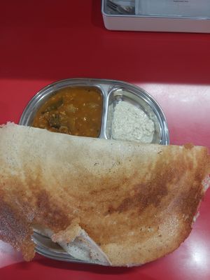 Masala Dosai with Sambar, Coconut Chutney at YOUSAI in Tsukuba