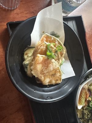 Tasty and crisp tempura   at Goshu Ramen in Sydney